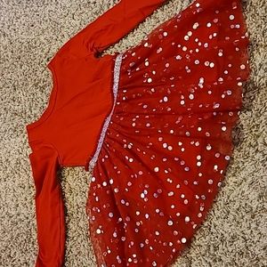 Sparkly Red Dress!